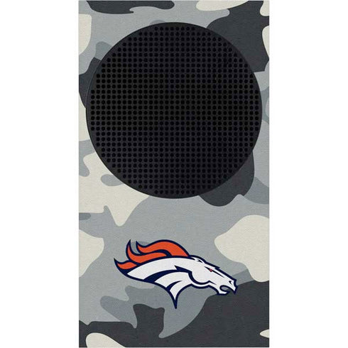 NFL Denver Broncos Camo Xbox Series S Console Skin